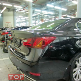 Спойлер на крышку багажника TRD на Lexus GS 4