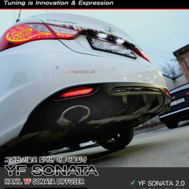 Диффузор заднего бампера Hanil на Hyundai Sonata 6 (YF)