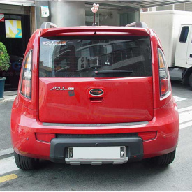 Протекторы переднего и заднего бампера Tomato на Kia Soul 1 поколение