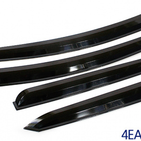 Дефлекторы боковых окон Auto Clover Smoked на Hyundai Sonata 5 (NF)