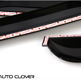 Дефлекторы боковых окон Auto Clover Smoked на Hyundai Sonata 5 (NF)