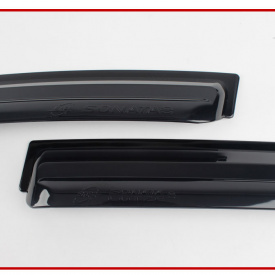 Дефлекторы боковых окон Safe Smoked на Hyundai Sonata 5 (NF)