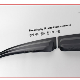 Дефлекторы боковых окон Safe Smoked на Hyundai Sonata 5 (NF)