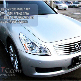 Реснички на фары MandampS на Infiniti G 35 седан