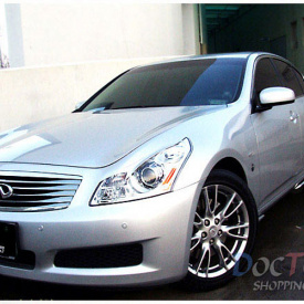 Реснички на фары MandampS на Infiniti G 35 седан