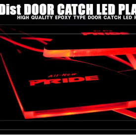 Светодиодные вставки под внутренние ручки дверей Ledist на Kia Rio 3