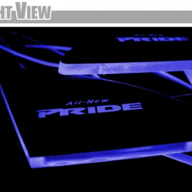 Светодиодные вставки под внутренние ручки дверей Ledist на Kia Rio 3