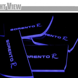 Светодиодные вставки под внутренние ручки дверей Ledist на Kia Sorento XM