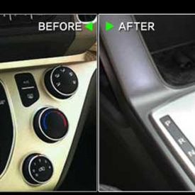 Ручка рычага коробки передач Green Tech Carbon на Kia Ray