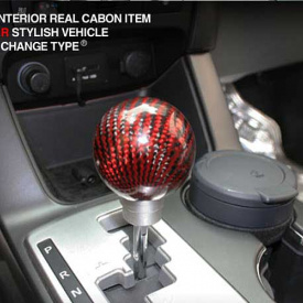 Ручка рычага коробки передач Green Tech Carbon на Kia Ray