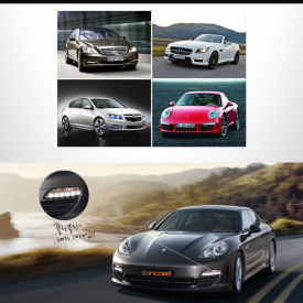 Тюнинг-оптика - дневные ходовые огни Incobb на Infiniti G 35 седан