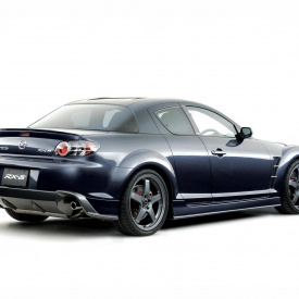 Накладка на задний бампер Mazdaspeed на Mazda RX-8