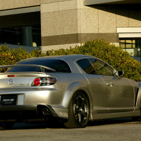 Накладка на задний бампер Mazdaspeed на Mazda RX-8