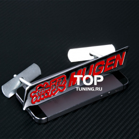 Шильд для решетки радиатора Mugen Хром 150x25mm на Honda