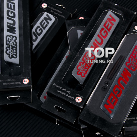 Шильд для решетки радиатора Mugen Хром 150x25mm на Honda