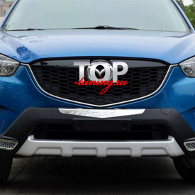 Накладка на передний бампер Guardian на Mazda CX-5 1 поколение