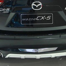 Диффузор - накладка на задний бампер - обвес Guardian на Mazda CX-5 1 поколение