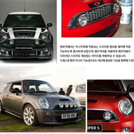 Дополнительные фары дальнего света Benlogic на MINI Cooper 2