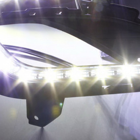 Ходовые огни с указателями поворотов Epistar LED Type 1 на Hyundai Elantra 5 (Avante MD)