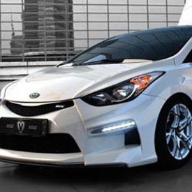 Ходовые огни - Обвес M&S Trial на Hyundai Elantra 5 (Avante MD)