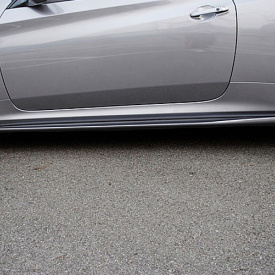 Накладки на пороги  M&S M2 на Hyundai Genesis 1