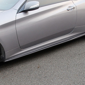 Накладки на пороги  M&S M2 на Hyundai Genesis 1