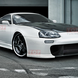 Передний бампер - обвес TRD style на Toyota Supra 80