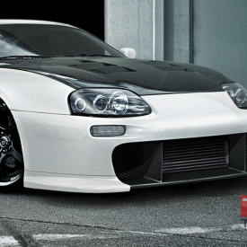Передний бампер - обвес TRD style на Toyota Supra 80