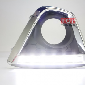 Ходовые огни Epistar LED Hibryd на Mazda CX-5 1 поколение