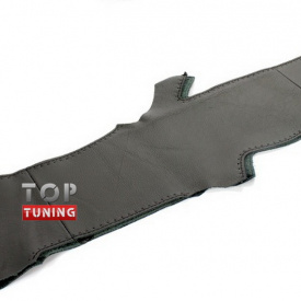 Кожаные оплетки руля, кпп, ручника на Mazda CX-5 1 поколение