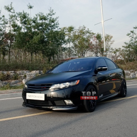 Накладка на передний бампер NEFD Lite Ver.1 на Kia Cerato 2