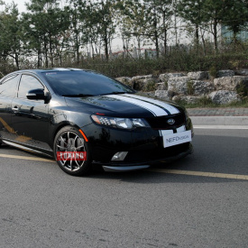 Комплект боковых порогов NEFD Lite Ver.1 на Kia Cerato 2