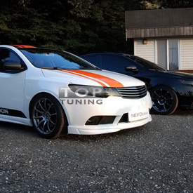 Комплект боковых порогов NEFD Lite Ver.1 на Kia Cerato 2