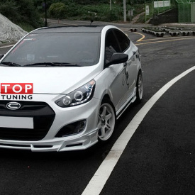 Обвес Freestyle Sport на Hyundai Solaris 1