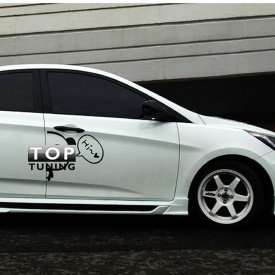 Обвес Freestyle Sport на Hyundai Solaris 1