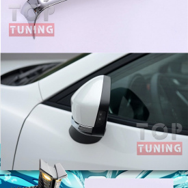 Молдинги боковых зеркал Epic Silver на Mazda CX-5 1 поколение