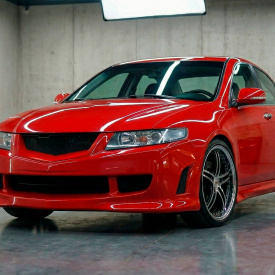 Пороги рестайлинг (стеклопластик) Обвес MGS – Тюнинг Honda Accord 7