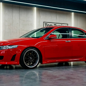 Пороги рестайлинг (стеклопластик) Обвес MGS – Тюнинг Honda Accord 7