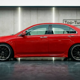 Пороги рестайлинг (стеклопластик) Обвес MGS – Тюнинг Honda Accord 7