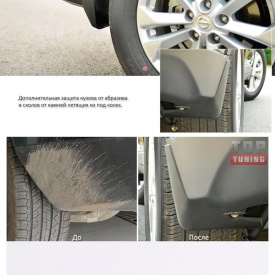 Брызговики TECH Design на Nissan X-Trail T32