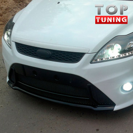 Передний бампер RIEGER RS Design рестайлинг на Ford Focus 2