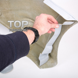 Передний бампер RIEGER RS Design рестайлинг на Ford Focus 2