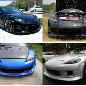 Передний бампер - Тюнинг Vertex на Mazda RX-8