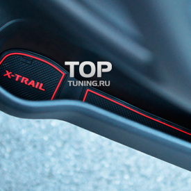 Резиновые вставки в салон TECH Design на Nissan X-Trail T32