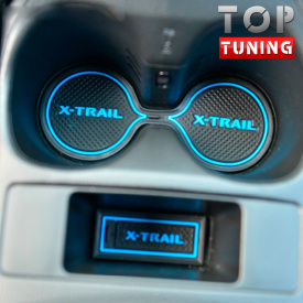 Резиновые вставки в салон TECH Design на Nissan X-Trail T32