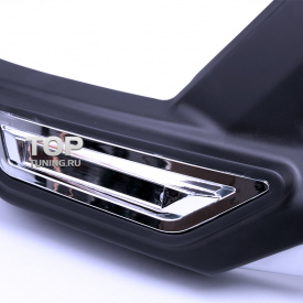 Юбка на передний бампер TECH Design 4sport на Nissan X-Trail T32