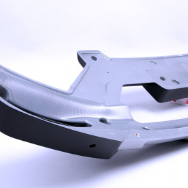 Юбка на передний бампер TECH Design 4sport на Nissan X-Trail T32