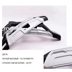 Юбка на задний бампер TECH Design 4sport на Nissan X-Trail T32