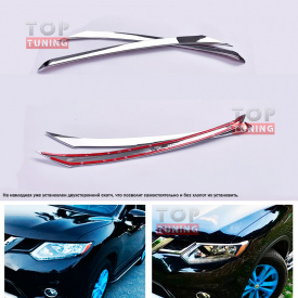 Реснички TECH Design на Nissan X-Trail T32