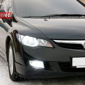 Накладки - Реснички GT на Honda Civic 4D (8)